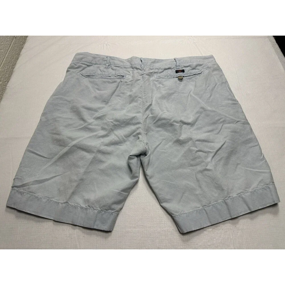 Men's Faherty Malibu Linen Blend Shorts 9